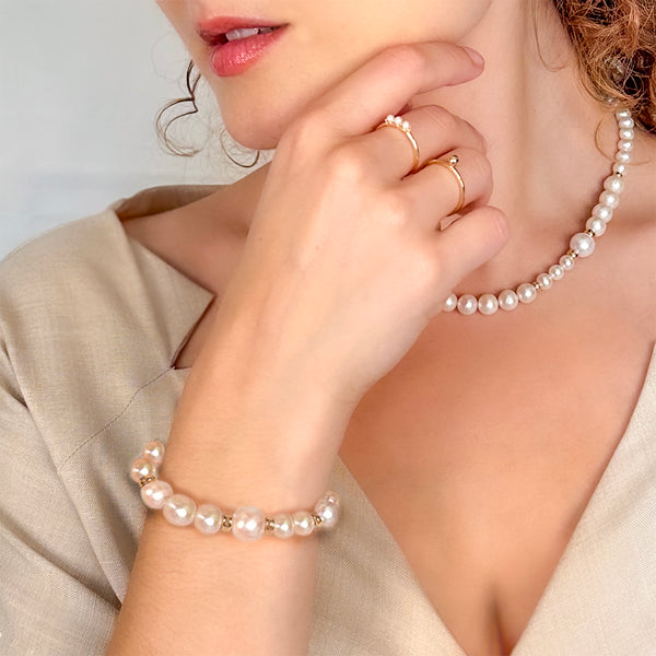 Pearl Balance Bracelet
