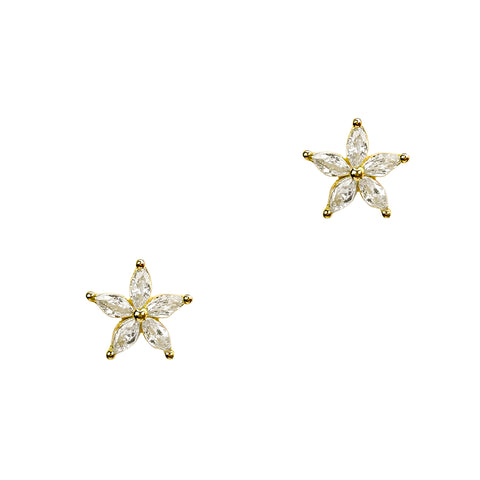 Star Flower Earrings