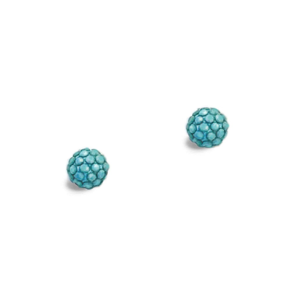 Dagen Turquoise Sparkle Studs