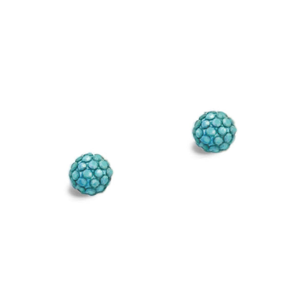Dagen Turquoise Sparkle Studs