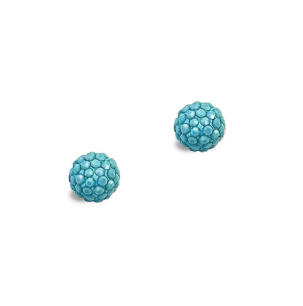 Dagen Turquoise Sparkle Studs