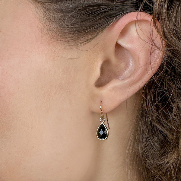 Black Onyx Emma Earrings