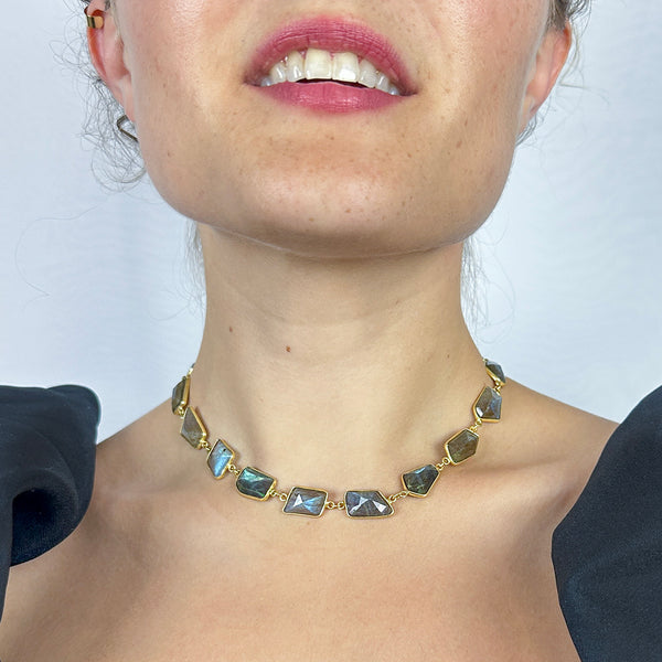 Labradorite Stargazer Necklace