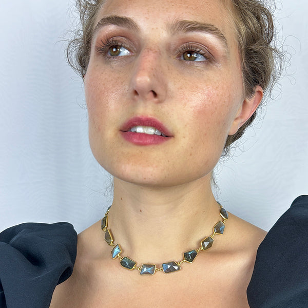 Labradorite Stargazer Necklace