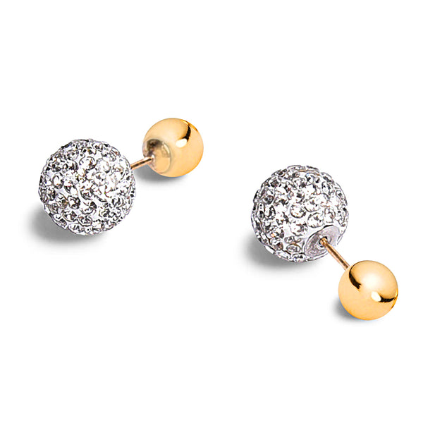 Dagen Crystal Ball Earrings