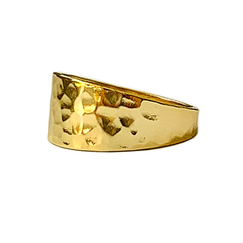 Hammered Tapered Band