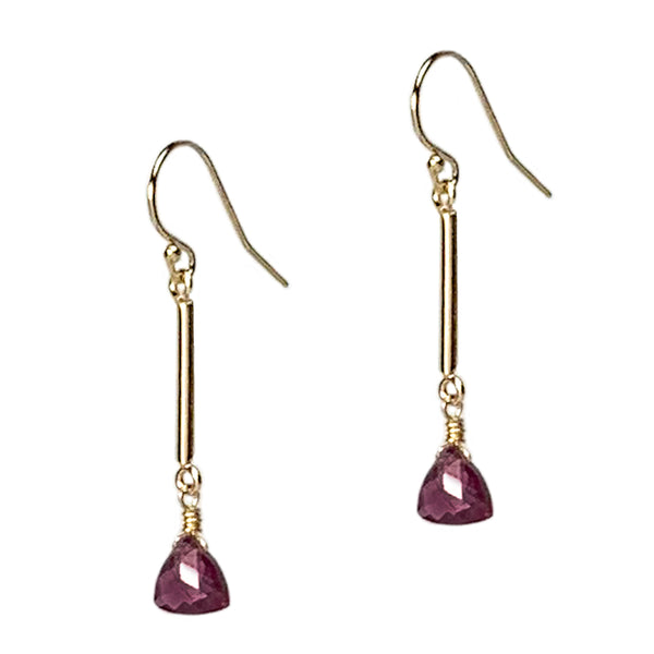 Garnet True Blood Earrings