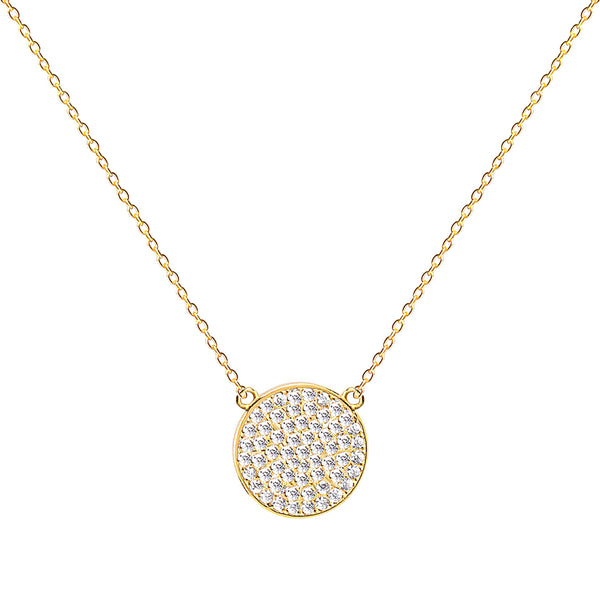 Sparkle Disc Pendant