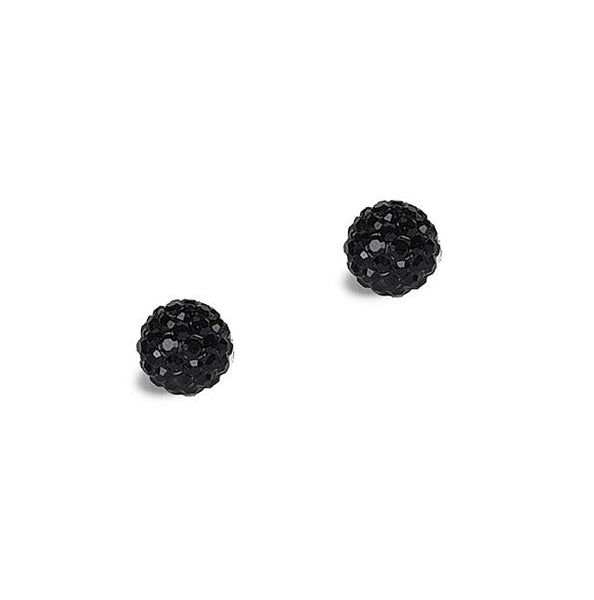 Dagen Jet Black Fireball Studs