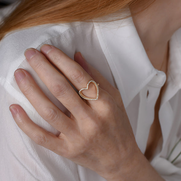 Open Heart Ring