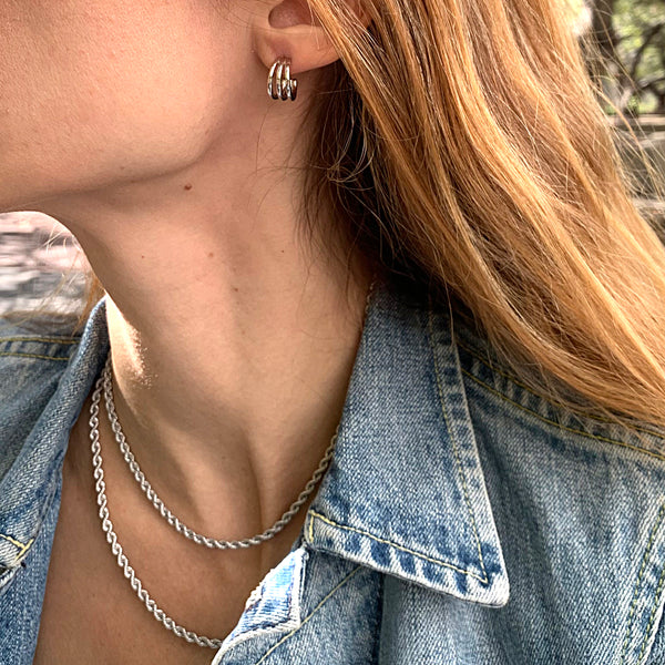 Silver Rope Chain