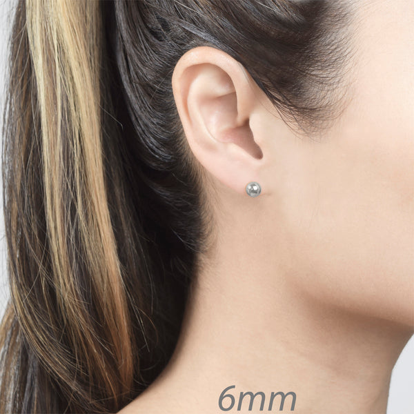 Silver Orbital Studs