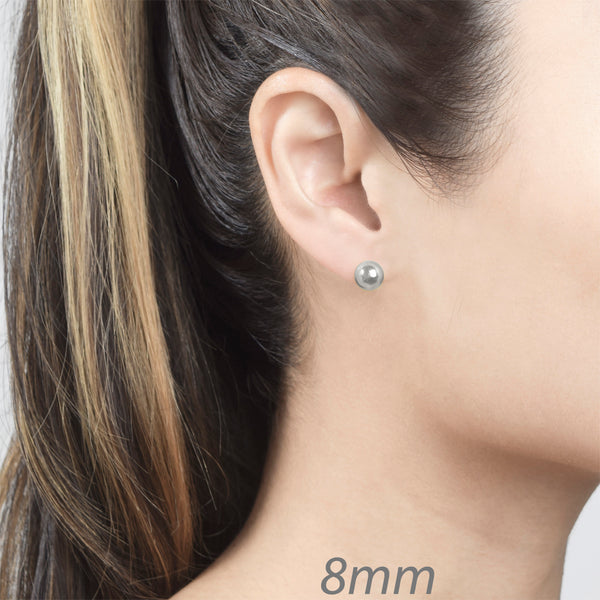 Silver Orbital Studs