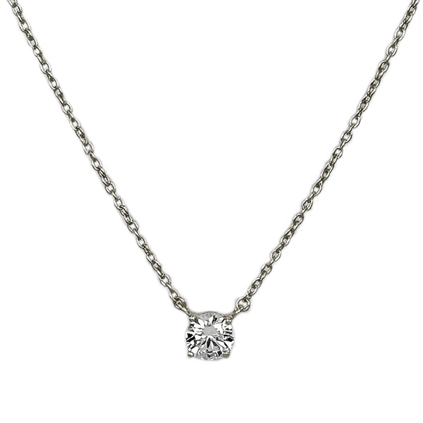 Classic Solitaire Pendant