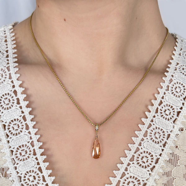 Blush Sparkle Pendant