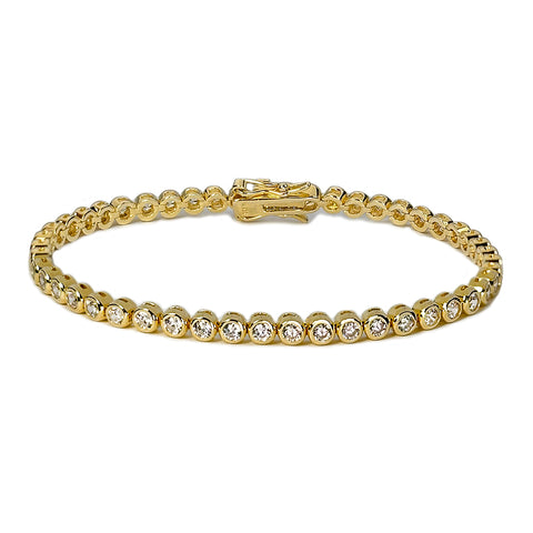 Charlotte Bezel Set Bracelet