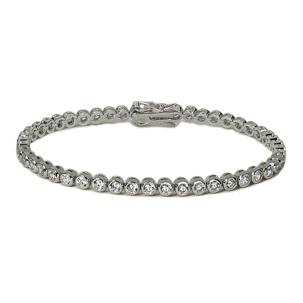 Charlotte Bezel Set Bracelet
