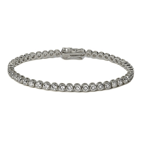 Charlotte Bezel Set Bracelet