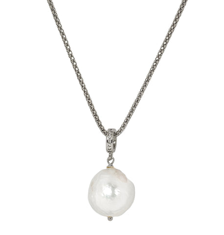 Elodie Baroque Pearl Pendant
