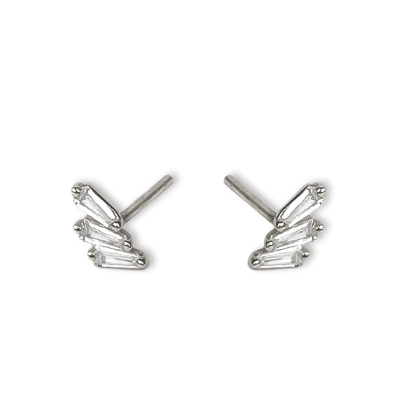 Baguette Wing Earrings