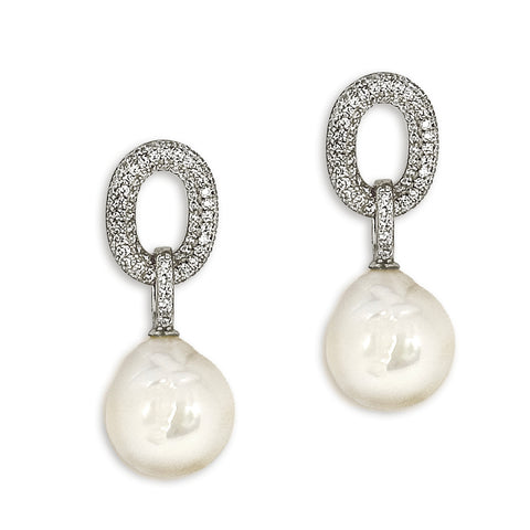 Mina Baroque Pearl Earrings