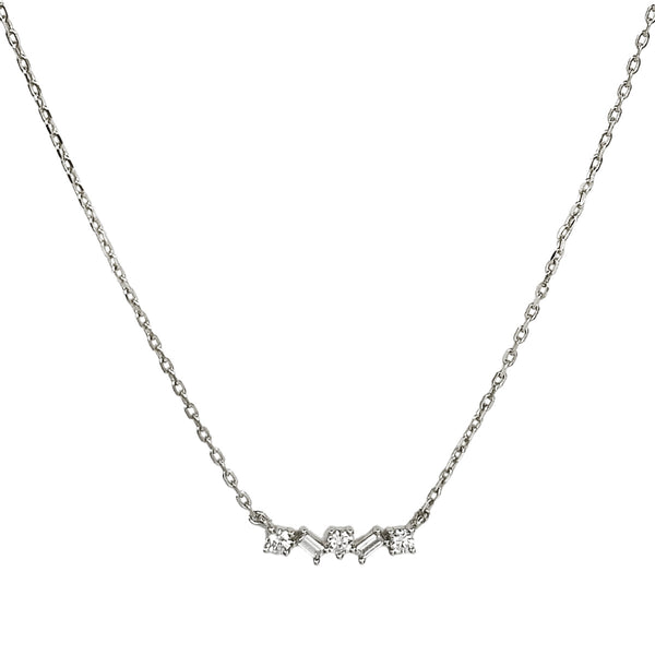 Mixed Stone Garland Necklace