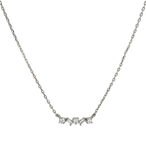 Mixed Stone Garland Necklace