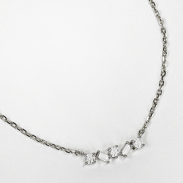 Mixed Stone Garland Necklace