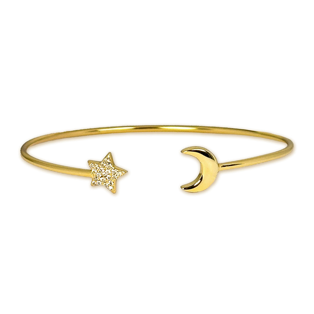 Star and Crescent Open Cuff