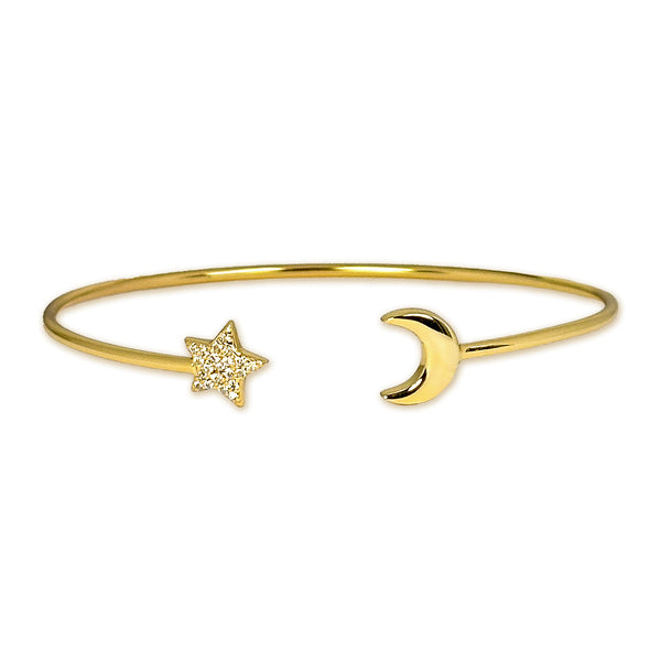 Star and Crescent Open Cuff