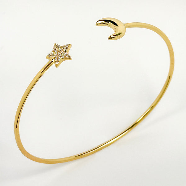 Star and Crescent Open Cuff