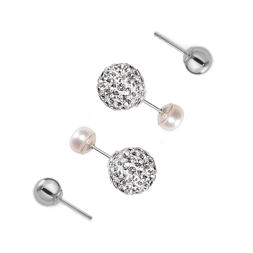 Dagen Pearl Earring Set