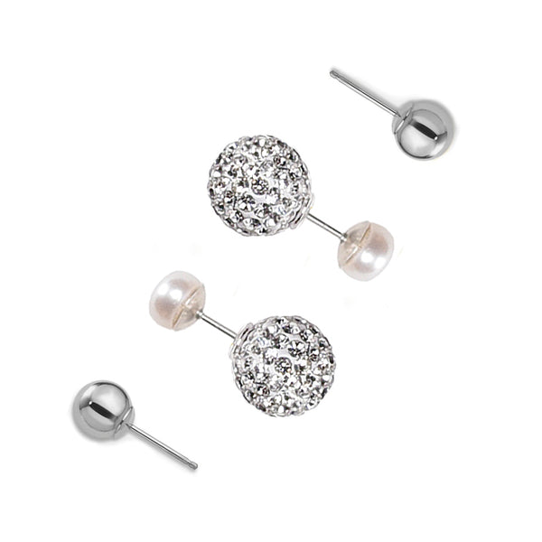 Dagen Pearl Earring Set
