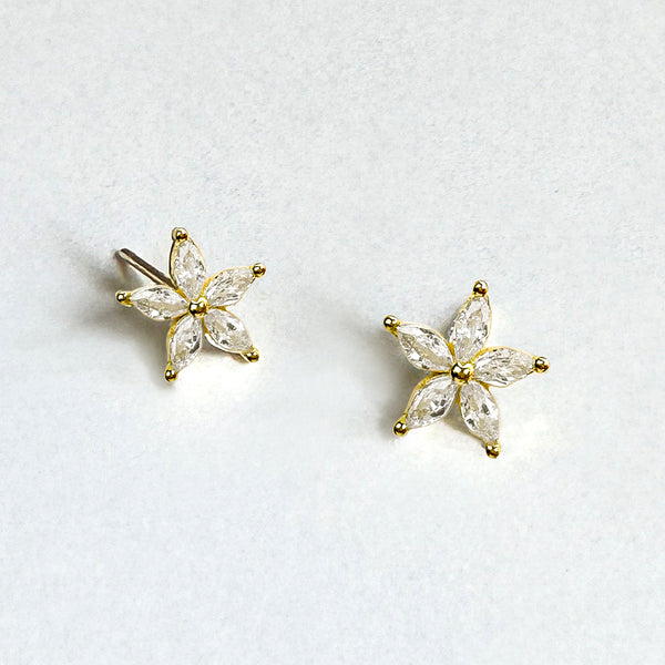 Star Flower Earrings