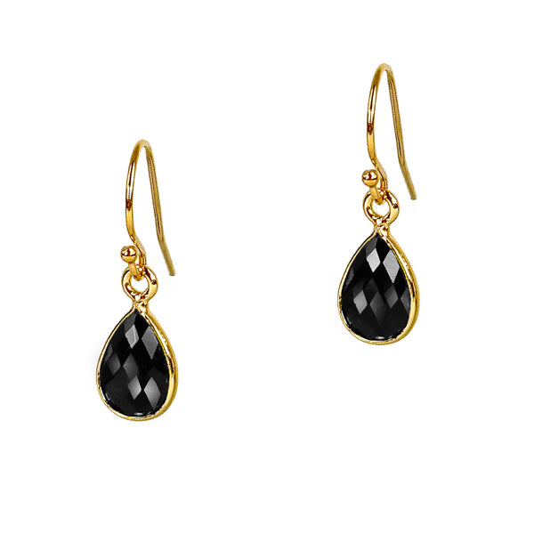 Black Onyx Emma Earrings