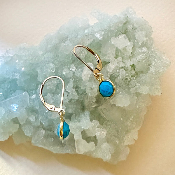 Turquoise Doublet Earrings