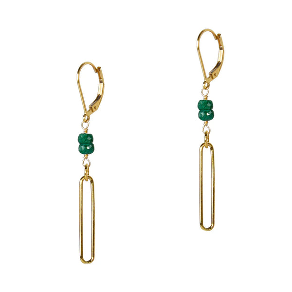 Emerald Riviera Earrings