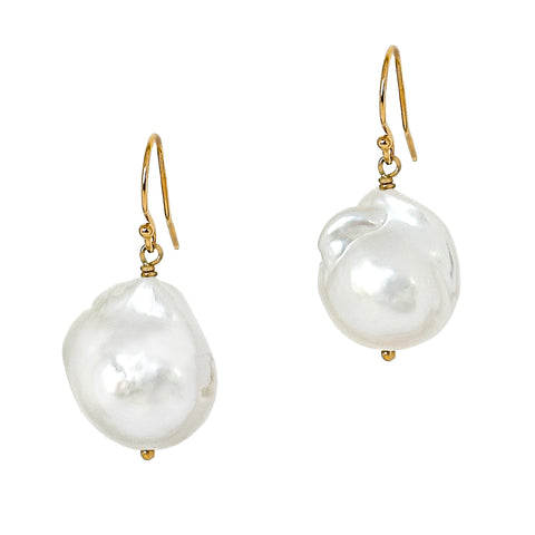 Bare Baroque Pearl Earrings