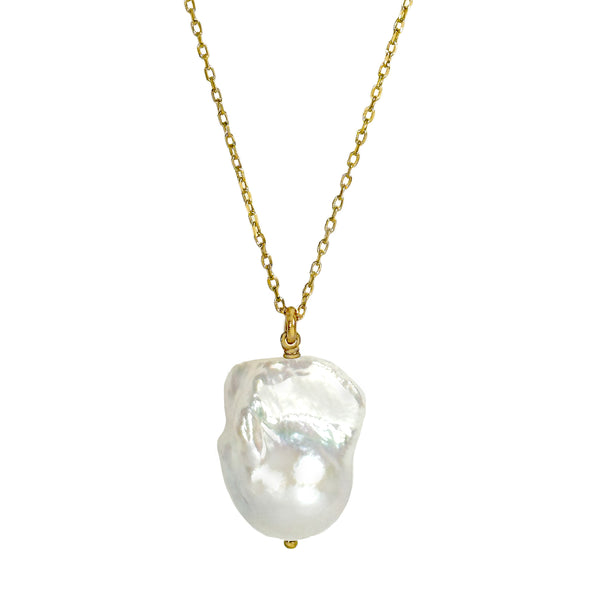 Bare Baroque Pearl Pendant