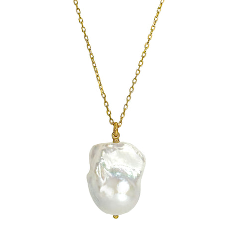Bare Baroque Pearl Pendant