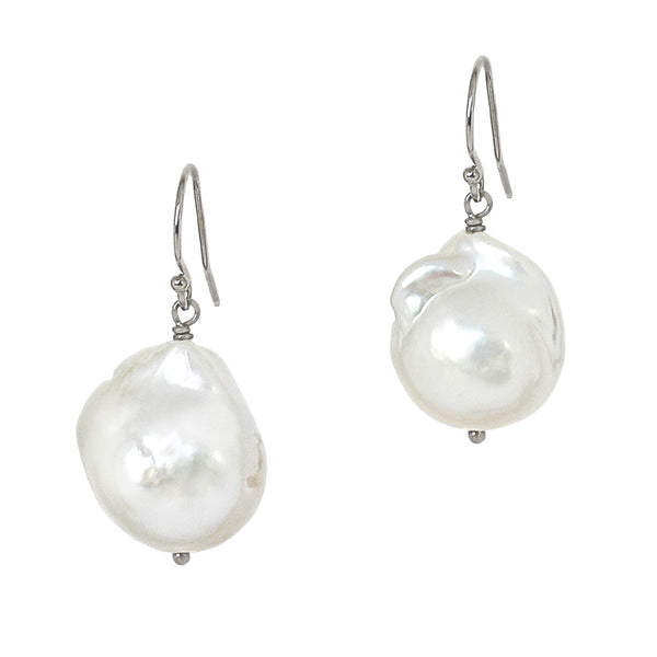 Bare Baroque Pearl Earrings