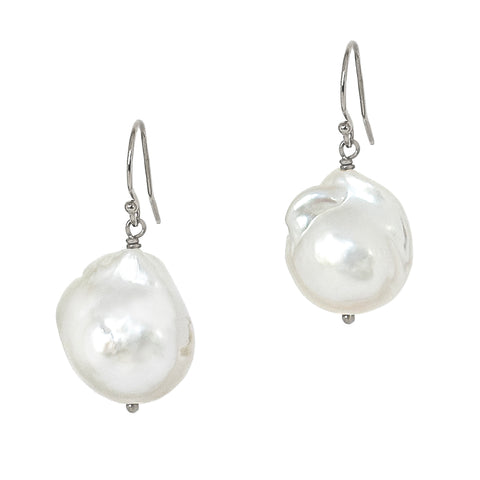 Bare Baroque Pearl Earrings