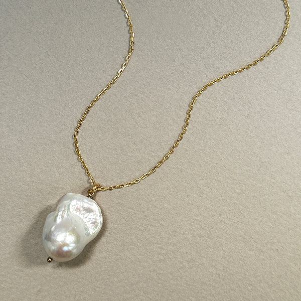 Bare Baroque Pearl Pendant