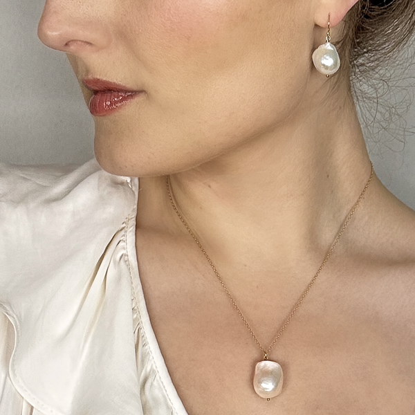 Bare Baroque Pearl Pendant