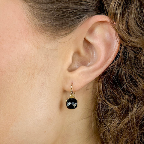 Black Onyx Vera Earrings