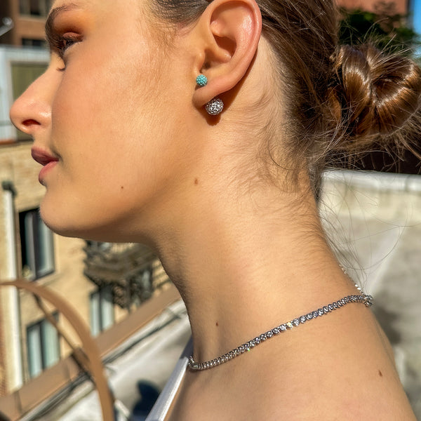 Charlotte Bezel Set Necklace