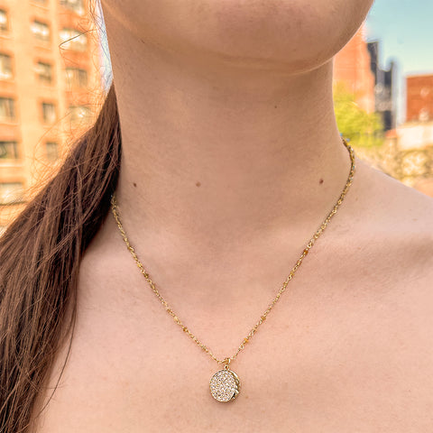Opal Luna Pendant