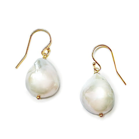 Bare Baroque Pearl Earrings