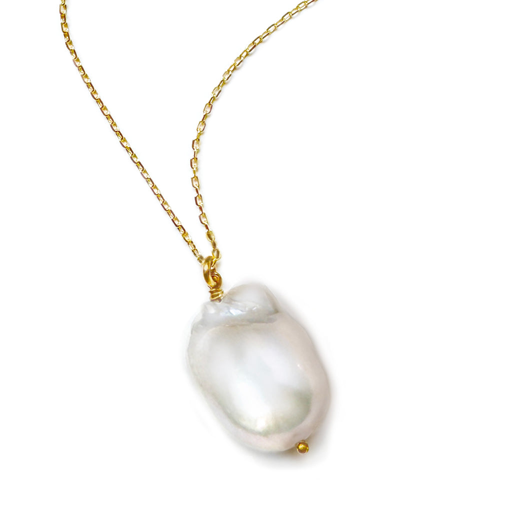 Bare Baroque Pearl Pendant