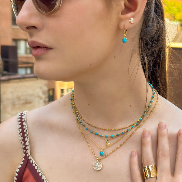 Rosary Chain Necklace